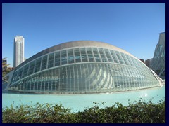 City of Arts and Sciences 027 - L'Hemisfèric, IMAX cinema. Built 1998.